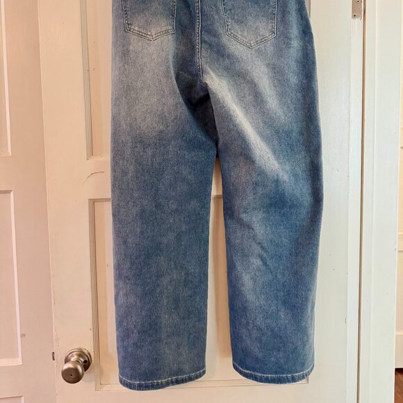 NWT Amazon HDLTE High Waist Wide Leg Jeans XL - Picture 5 of 9